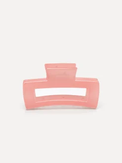 Discount Les Soeurs Hair Clip Rectangle Pink