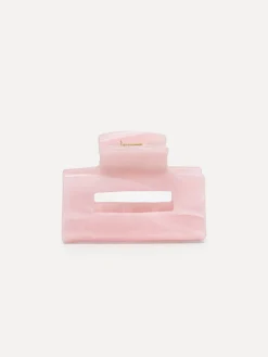 Cheap Les Soeurs Hair Clip Rectangle Light Pink