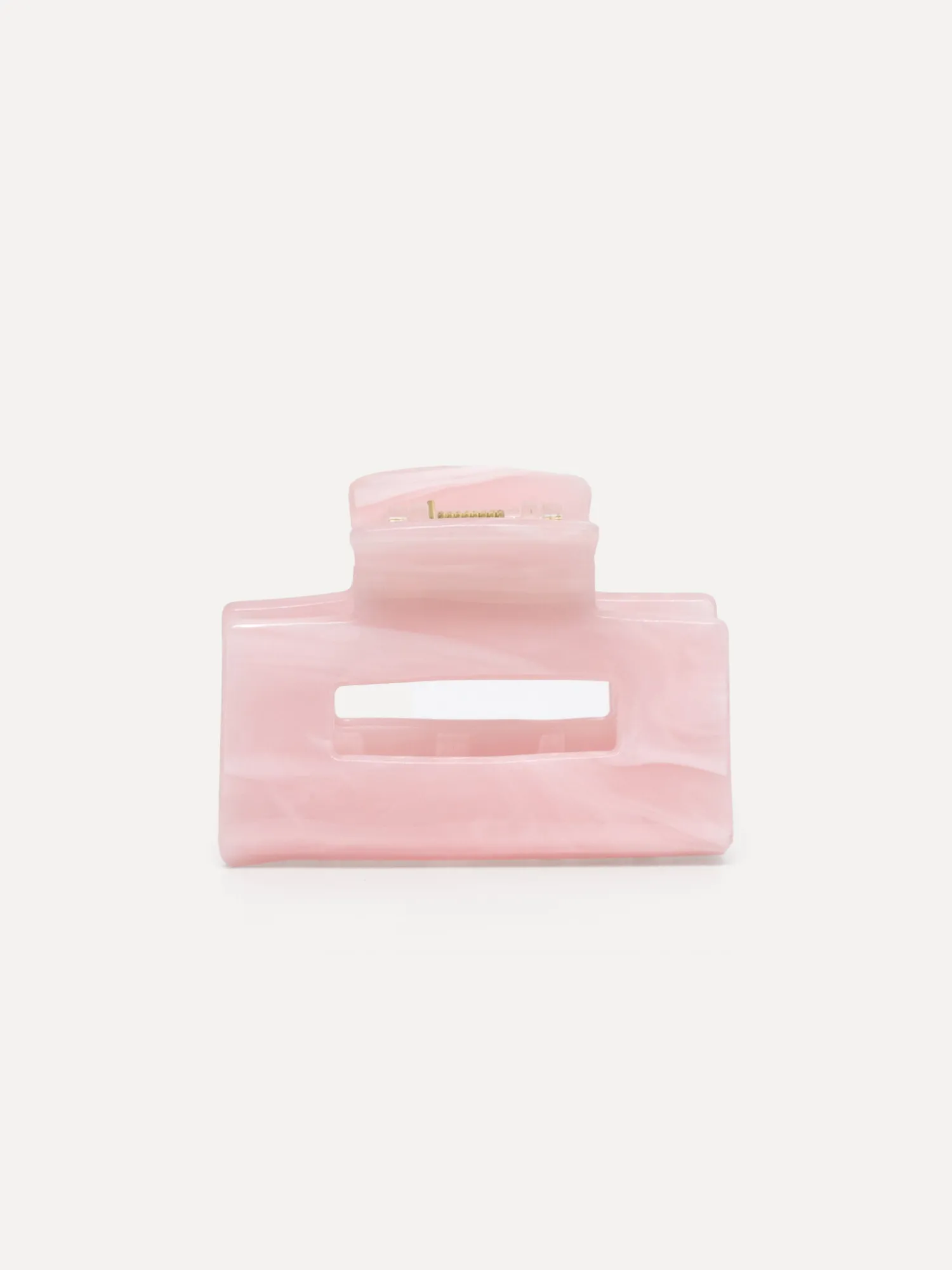 Cheap Les Soeurs Hair Clip Rectangle Light Pink