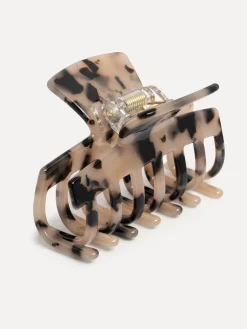 Discount Les Soeurs Hair Clip Round Light Tortue