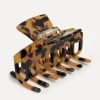 Clearance Les Soeurs Hair Clip Round Dark Tortue