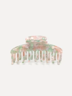 Fashion Les Soeurs Hair Clip Round Pink Green