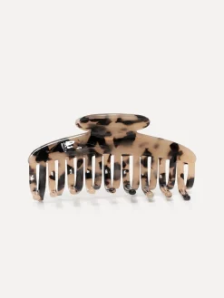 Clearance Les Soeurs Hair Clip Round Light Tortue