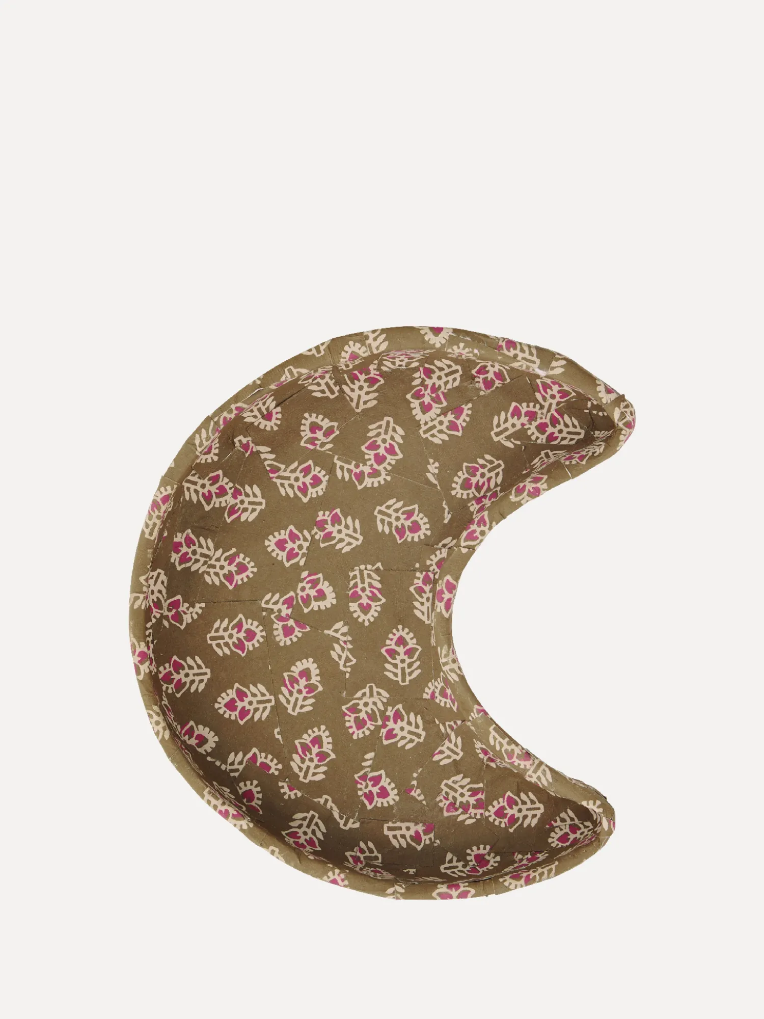 Discount Madam Stoltz Handgemaakt Papier-Mache Schaaltje Moon Brown