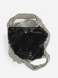 Shop Le Marais Handtas Ayla Black/Silver Strass