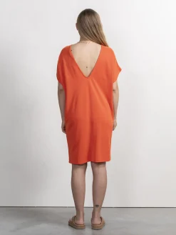 Best Sale MBYM Jersey Jurk Kattie Bosko Cherry Tomato