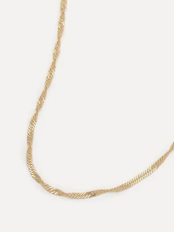 Online Les Soeurs 14K Ketting Rey Twisted Gold