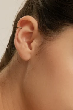 Flash Sale Les Soeurs 14K Oorbel Jodie White Gold