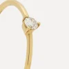 Best Sale Les Soeurs 14K Ring Gaja Single Diamond Gold