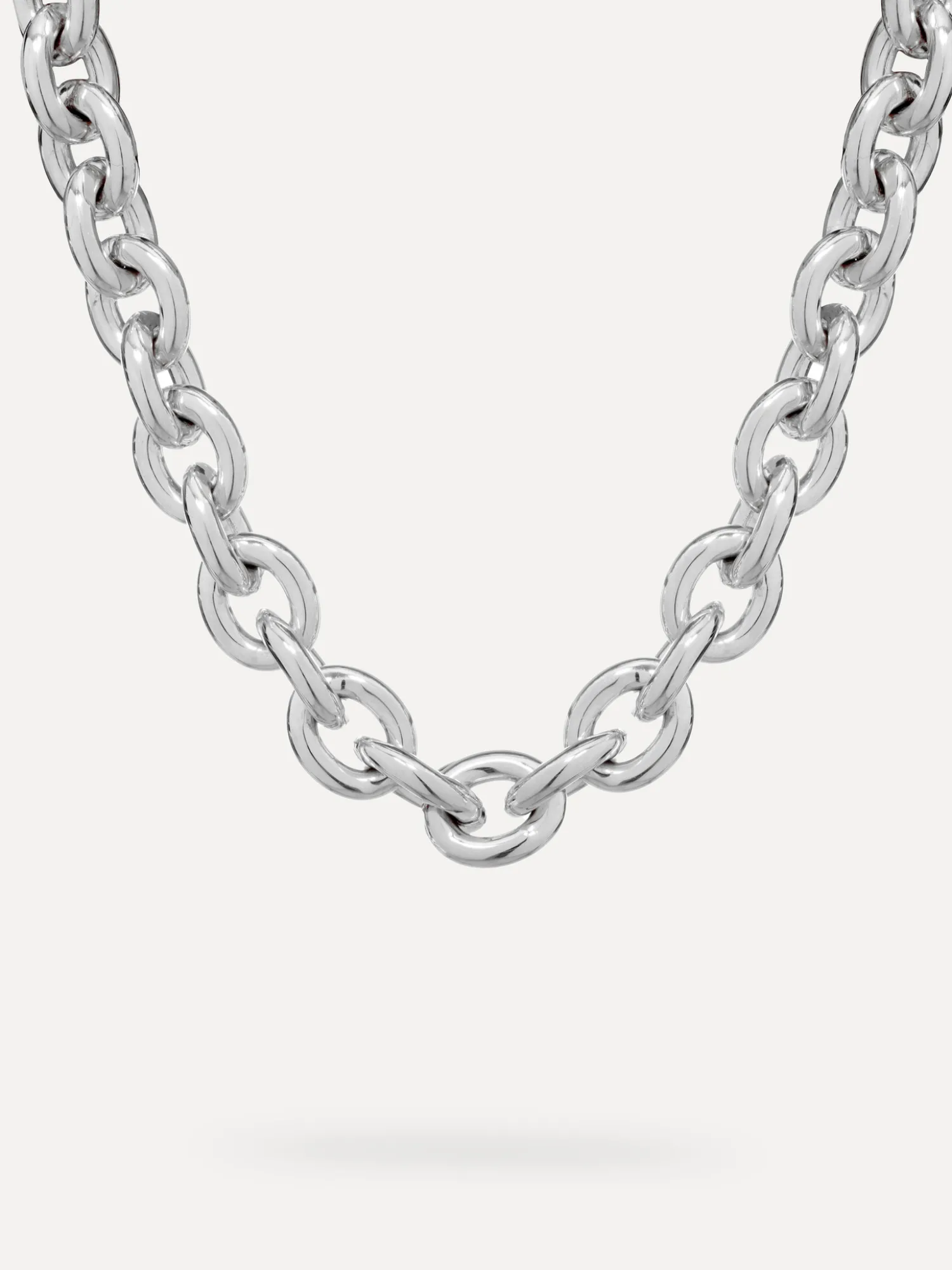 New Les Soeurs Ketting Raya Chunky Chain Silver