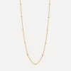 Shop Les Soeurs Ketting Roma Mini Dots Gold