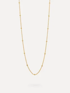 Shop Les Soeurs Ketting Roma Mini Dots Gold
