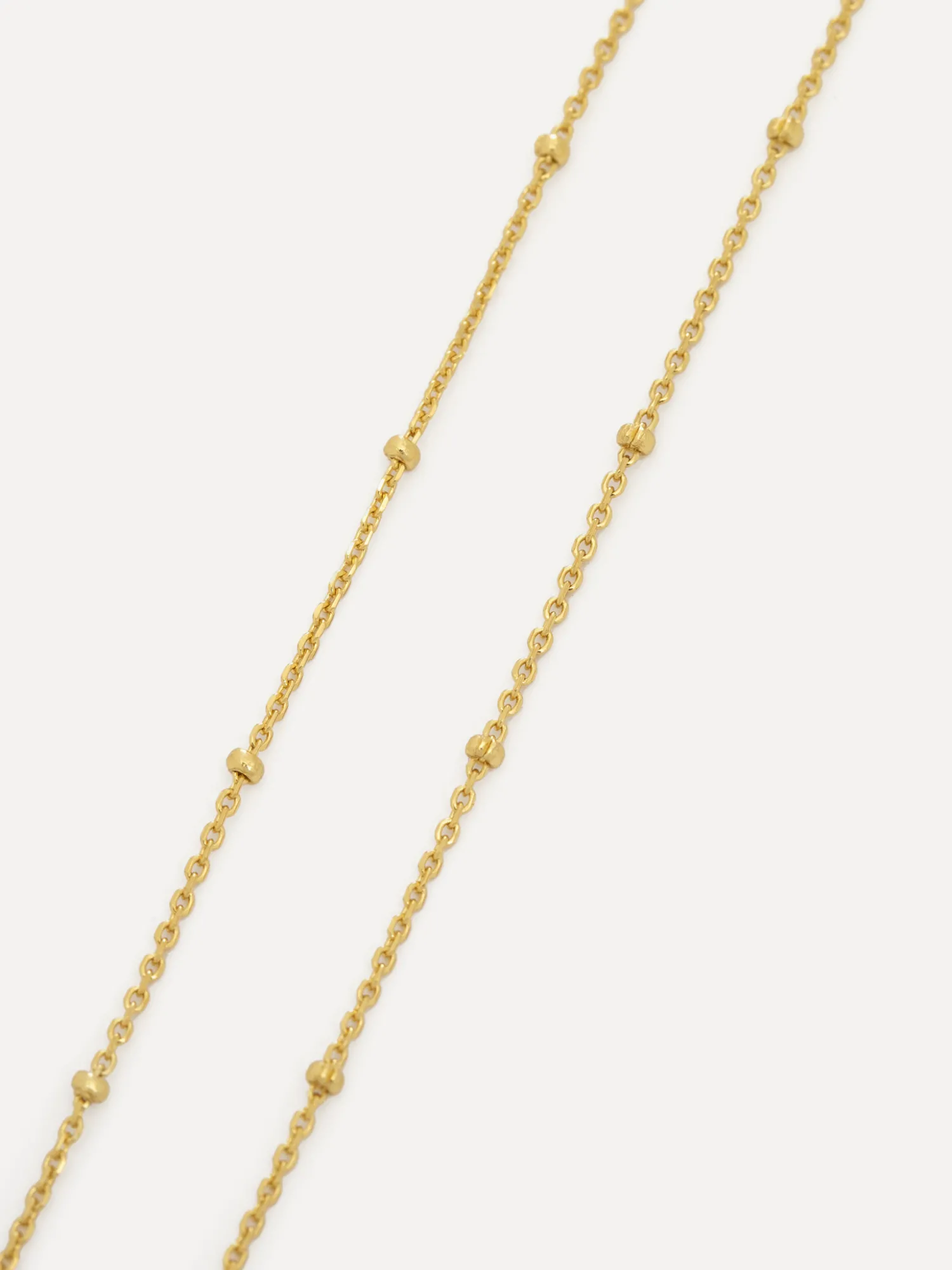 Shop Les Soeurs Ketting Roma Mini Dots Gold