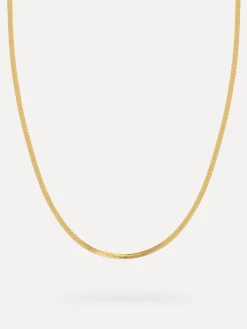 Cheap Les Soeurs Ketting Roma Snake 37Cm Gold