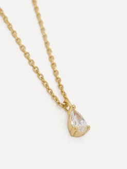 Fashion Les Soeurs Ketting Romee Extra Fine Chain Pear Gold