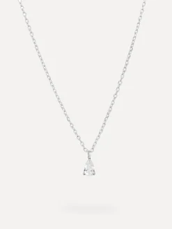 Online Les Soeurs Ketting Romee Extra Fine Chain Pear Silver