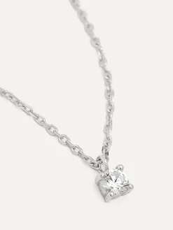 Flash Sale Les Soeurs Ketting Romee Extra Fine Chain Strass Silver