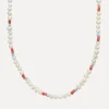 New Les Soeurs Ketting Rune Pearl