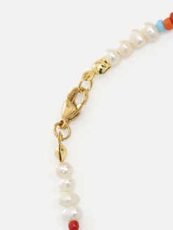 New Les Soeurs Ketting Rune Pearl