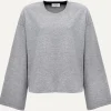 New Les Soeurs Lange Mouwen T-Shirt Aline Grey Melange