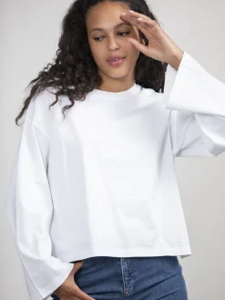Discount Les Soeurs Lange Mouwen T-Shirt Aline White