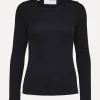 Fashion Selected Lange Mouwen T-Shirt Dianne Black