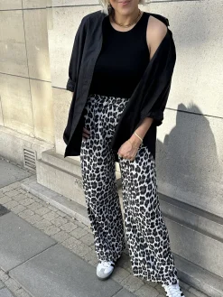 Shop Le Marais Leopard Broek Blake Light Leopard