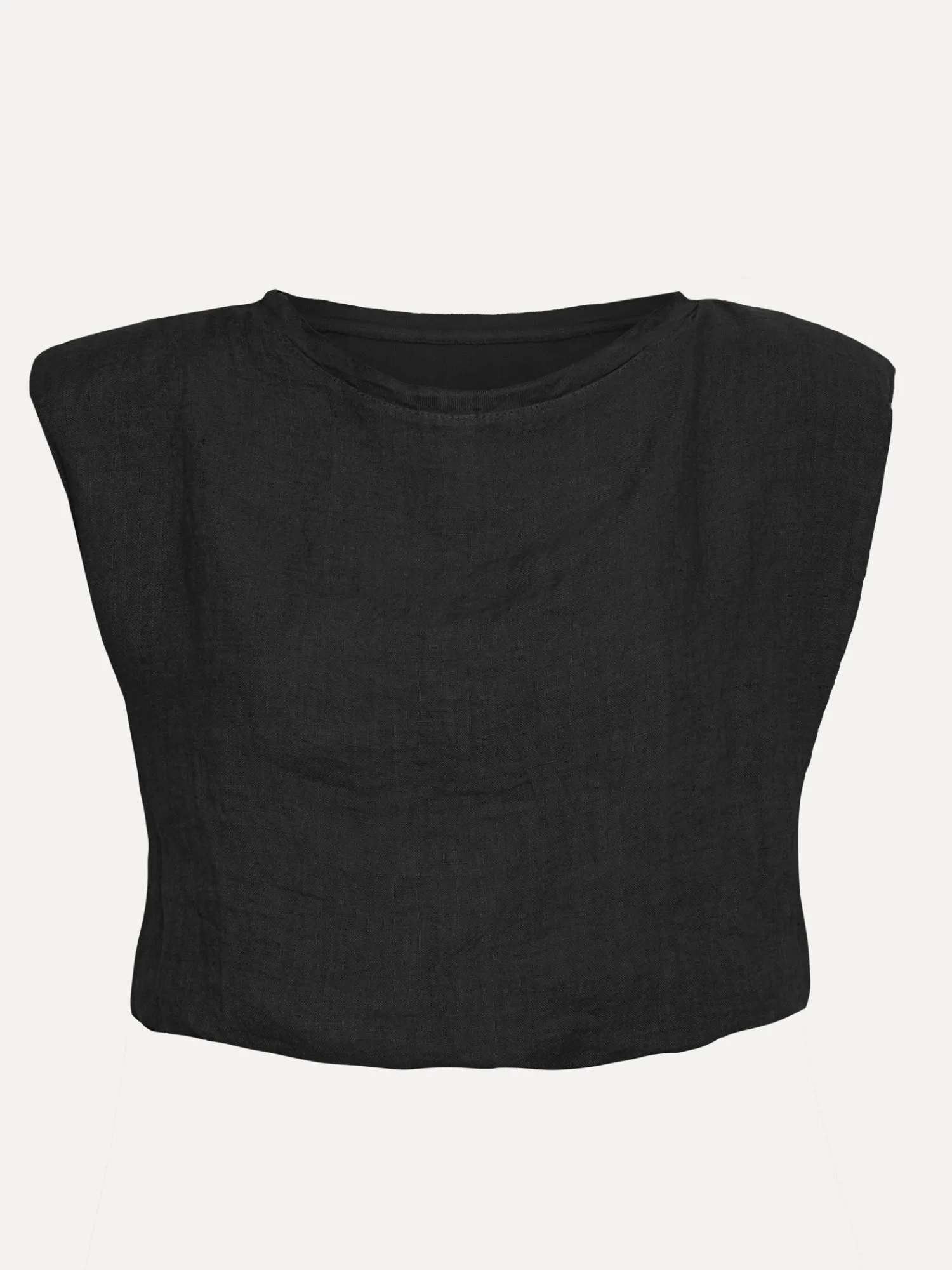 Shop Le Marais Linnen Top Lara Black