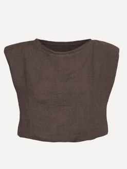 Shop Le Marais Linnen Top Lara Brown