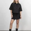 Fashion Edited Mini Rok Mine Black