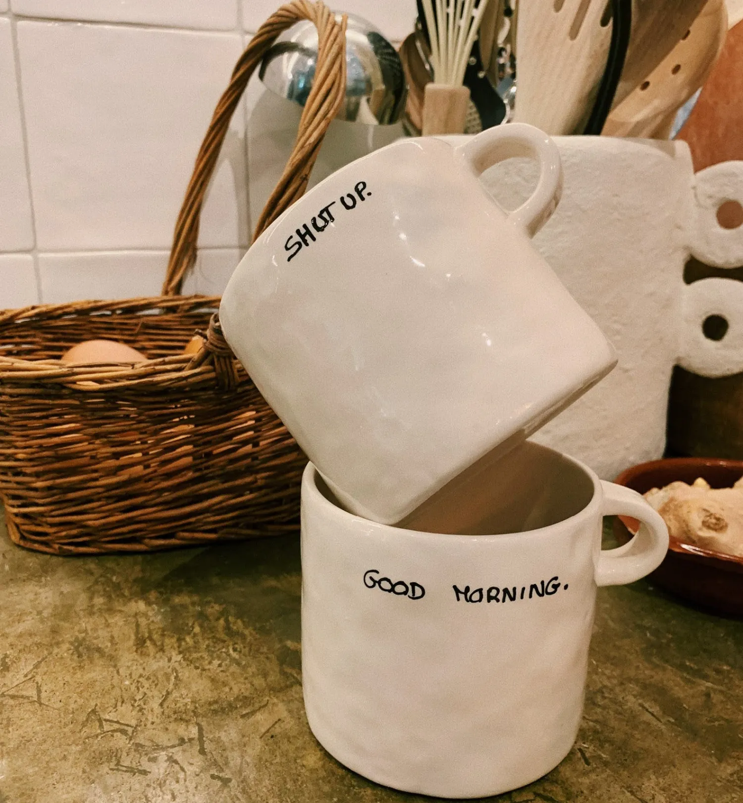 Online Anna + Nina Mug Shut Up