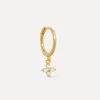 Clearance Les Soeurs Oorbel Jeanne Flower Strass