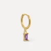 Hot Les Soeurs Oorbel Jeanne Hanging Baguette