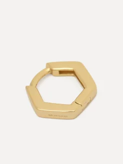 New Les Soeurs Oorbel Jeanne Hexagon Gold