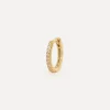 Best Les Soeurs Oorbel Jeanne Midi Strass Gold Clear