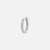 Sale Les Soeurs Oorbel Jeanne Midi Strass Silver Clear