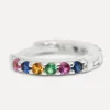 Cheap Les Soeurs Oorbel Jeanne Strass Multicolor Silver Multicolor