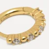 Best Sale Les Soeurs Oorbel Jeanne Sunbeam Strass Gold