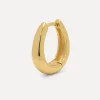 Best Sale Les Soeurs Oorbel Joanne Oval Gold