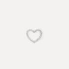 Sale Les Soeurs Oorbel Jolie Dotted Heart Silver