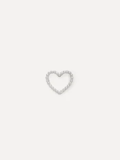 Sale Les Soeurs Oorbel Jolie Dotted Heart Silver