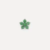 Online Les Soeurs Oorbel Jolie Flower Strass Green Silver