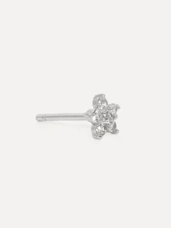 Clearance Les Soeurs Oorbel Jolie Flower Strass Silver
