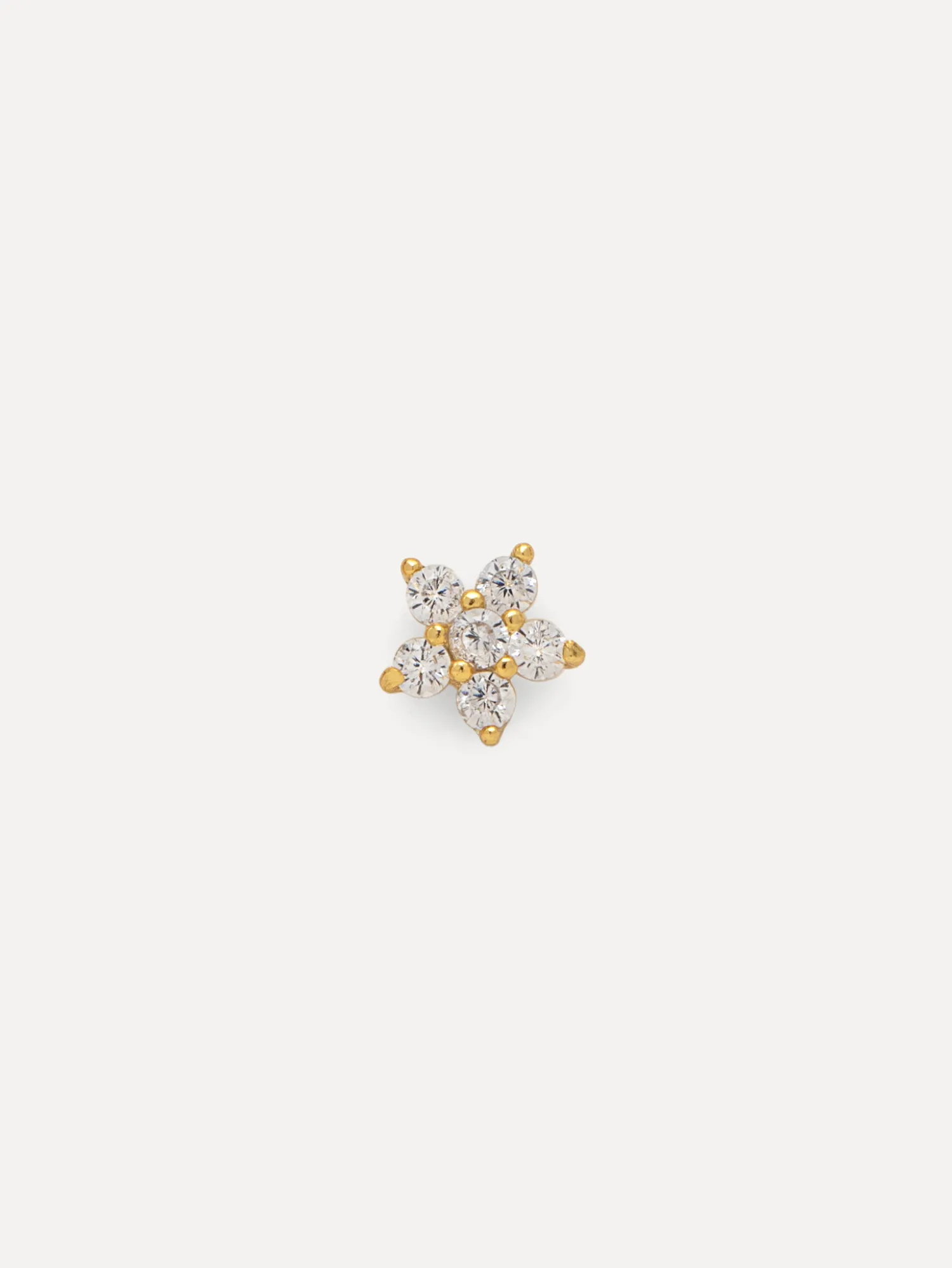 Discount Les Soeurs Oorbel Jolie Flower Strass Gold