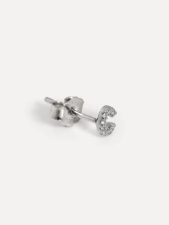New Les Soeurs Oorbel Jolie Initial Strass