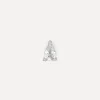 Online Les Soeurs Oorbel Jolie Pear Strass Silver