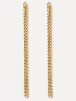 Flash Sale Les Soeurs Oorbellen Set Cara Chain Gold