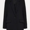 Fashion Selected Oversized Single-Breaster Blazer Rita Black