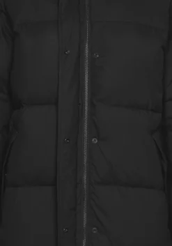 Cheap Les Soeurs Padded Maxi Coat Kelvin Black