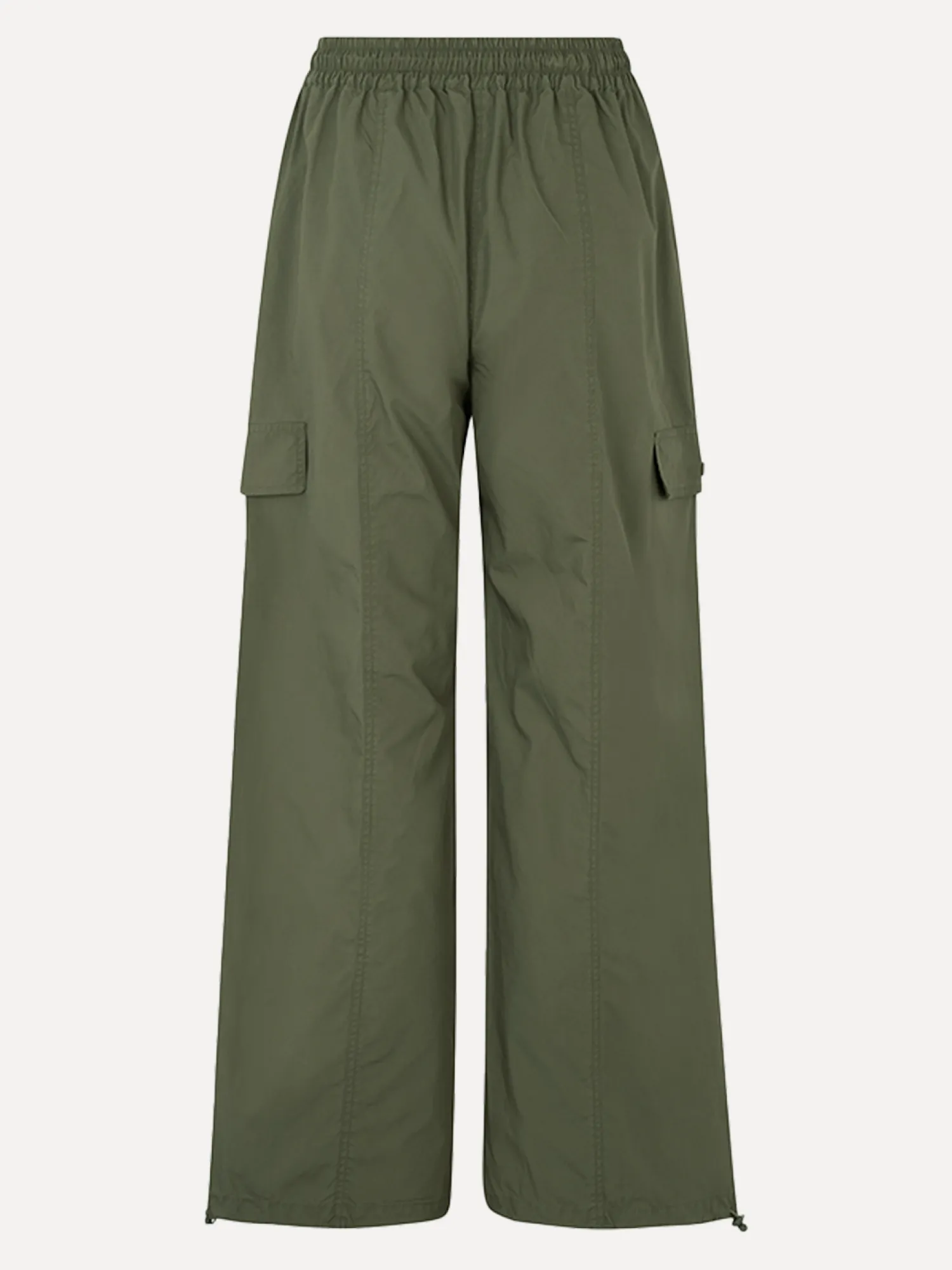 Best MBYM Parachutebroek Yami Damika Dusty Olive